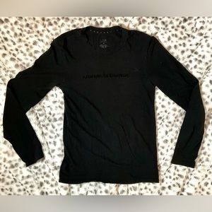 Armani exchange long sleeve shirt , M